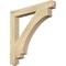Ekena Millwork Imperial Craftsman Rough Sawn Bracket, Douglas Fir, 4"W x 34"D x 34"H BKT04X34X34IMP04RDF - alternate 1